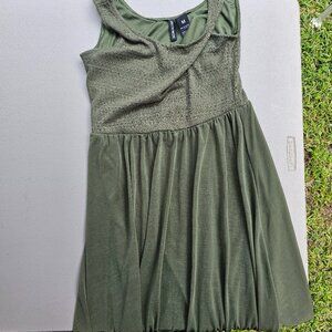 Kristin Nicole green dress